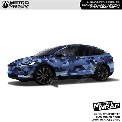 Jumbo Triangle Blue Urban Night Metro Wrap Metro Restyling