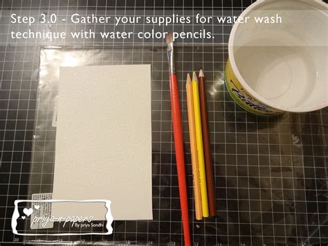 Crafters Corner : Tutorial - Water wash technique