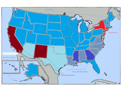 Genetic Map Of The United States Anthroscape