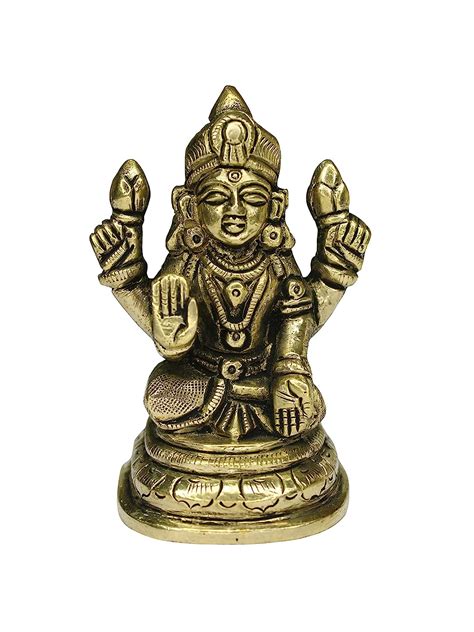 Buy Om Ssvmb9 Brass Laxmi Devi Idol Panchdhatu Made Maha Lakshmi Maa