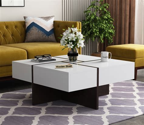 Buy Maeve Engineered Wood Coffee Table With Multi Storage Drawers