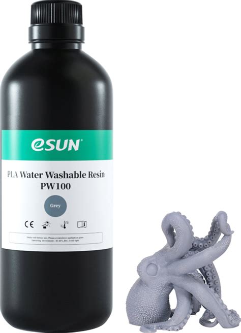 Esun Pw Pla Water Washable Resin Gray G Djake Deutschland