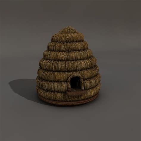 3d Model Beehive Bee