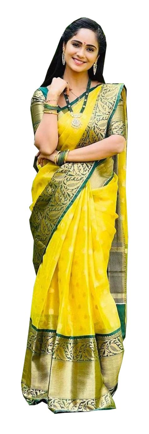 Buy Varkala Silk Palace Women S Kanchi Pattu Kanchipuram Banarasi Lichi