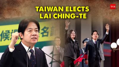 Lai Ching-te elected as new president of Taiwan, what it means for ties ...