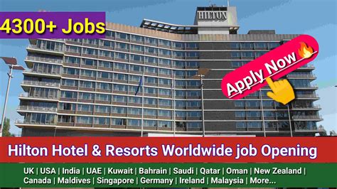 Careers at Hilton | Hilton hotel Worldwide job opportunities 2023