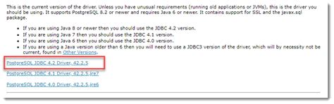 Connect To Postgresql With Jdbc Driver