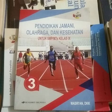 Jual Buku Pendidikan Jasmani Olahraga Dan Kesehatan Pjok Smp Kelas 3