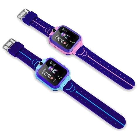 Acheter Smartwatch Q12 Bleu Montre Pour Enfants Appareil