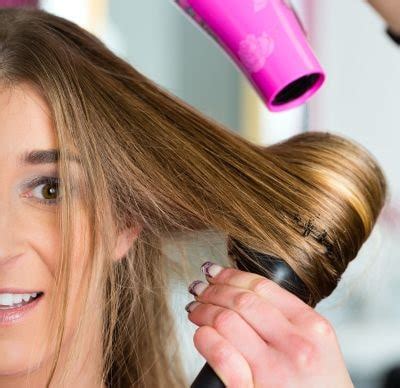 How To Tips For Blow Drying Hair With A Round Brush