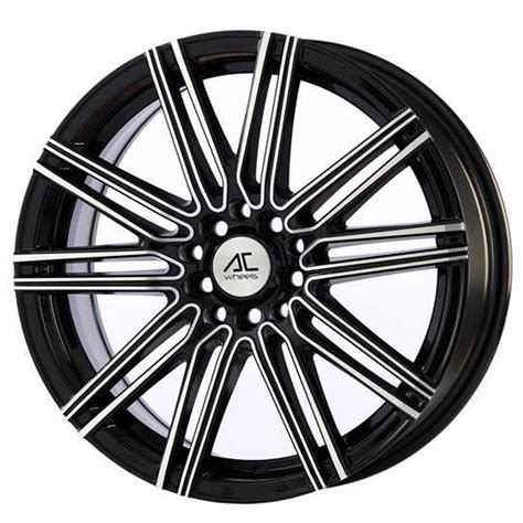 Ac Volt 17 Alloy Wheels Black Polished Meduza Design Ltd