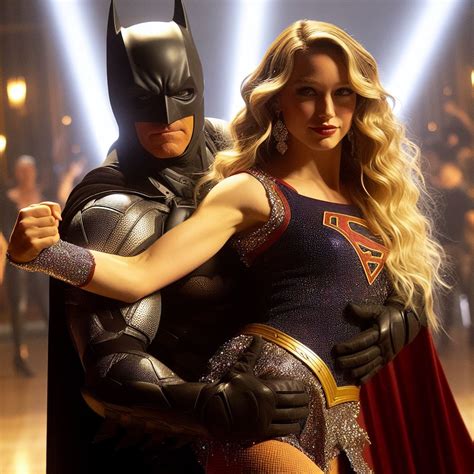 Supergirl and Batman in DALS by Gardenia76 on DeviantArt