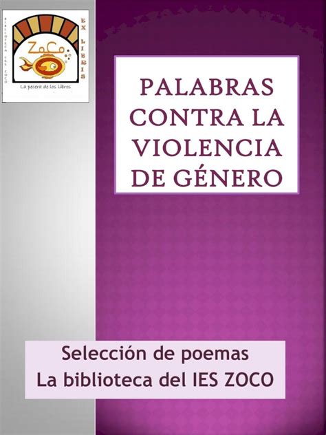 Pdf Palabras Contra La Violencia De Género Dokumen Tips