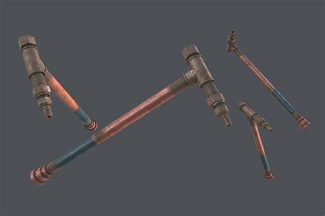 Pipe Weapon PBR 3D Weapons Unity Asset Store