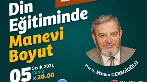 Prof Dr Ethem CEBECİOĞLU Din Eğitiminde Manevi Boyut YouTube