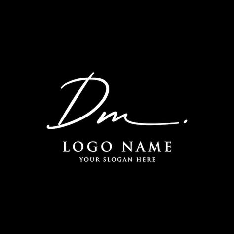 Premium Vector Luxury And Elegant Handwritten Initials Logo Logo For