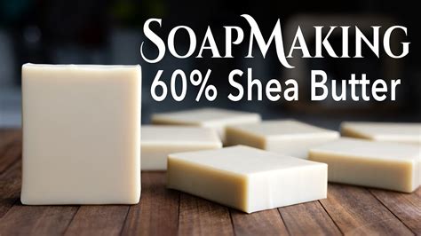 Shea Butter Soap Making Using A 60 Shea Butter Recipe Youtube