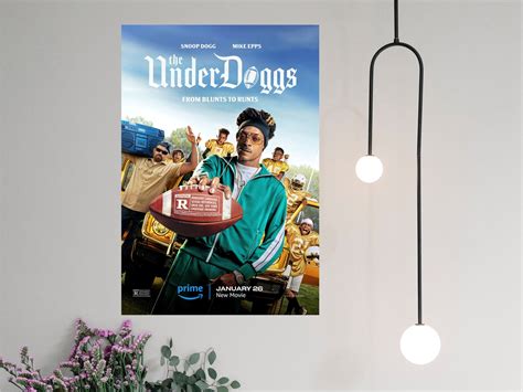 The Underdoggs Movie Poster 2023 Film Canvas Prints Poster Gift Room ...