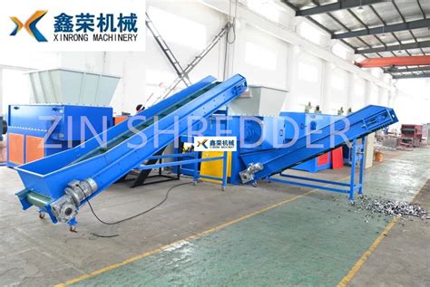 Single Shaft Shredder Plastic Shredder Machine Shredder For Waste Wires