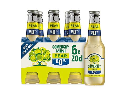 Sidra Somersby Pêra 00 Sem Álcool 6x0 20l Auchan