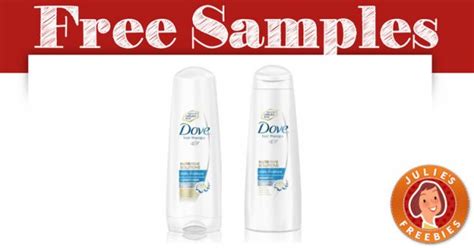 Free Sample Of Dove Shampoo And Conditioner Julie S Freebies