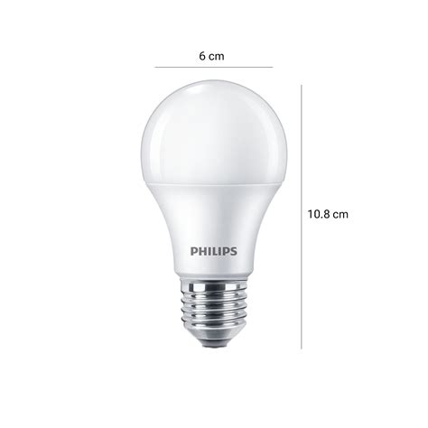 Ripley Pack Philips Ampolletas Eco Home Led Bulb W E Luz Fr A