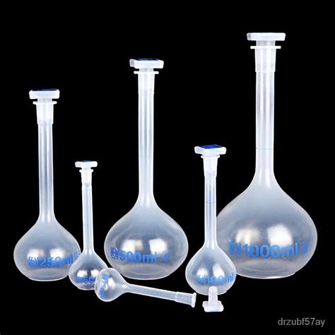 Ml Pfa Plastic Class A Tolerance Volumetric Flask With Screw Caps