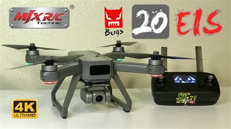 Mjx Bugs 20 EIS 4k 5G GPS Drone Unboxing How To Setup YouTube