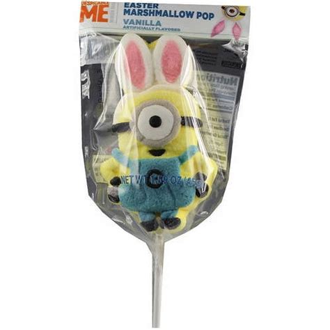 Galerie Minions Easter Vanilla Flavored Marshmallow Pop 1 59 Oz