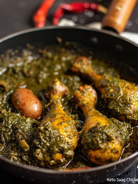 Keto Chicken Saag Recipe Beyond The Bayou Blog