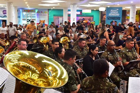 Banda De M Sica Do Comando Militar Da Amaz Nia Realiza Apresenta O Em