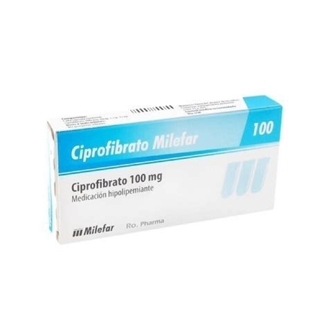 Ciprofibrato Melifar Mg C Psulas Farmashop