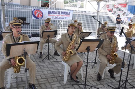 Conquista Banda Da Pol Cia Militar Comemora Anos Concerto Na