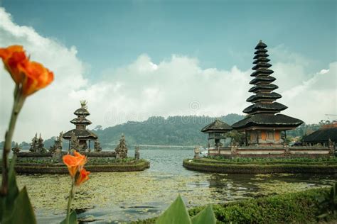 Pura Ulun Danu Bratan Temple In Bali Indonesia Stock Photo Image Of