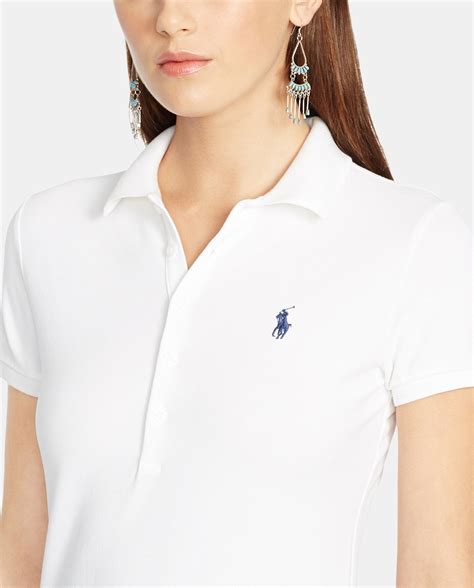 Polo Ralph Lauren Womens White Short Sleeved Polo Shirt · Polo Ralph