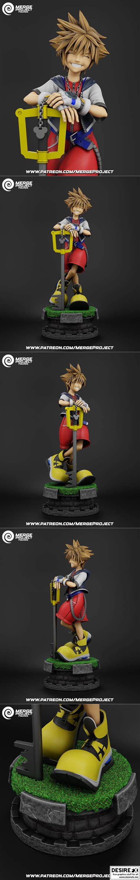 Desire Fx 3d Models Merge Project Figures Sora 3d Print Model Stl