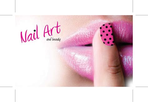 natasha essentials: Business Card Design - Nail Art and Beauty