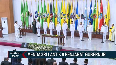 Mendagri Tito Lantik Pj Gubernur Diantaranya Purnawirawan Tni