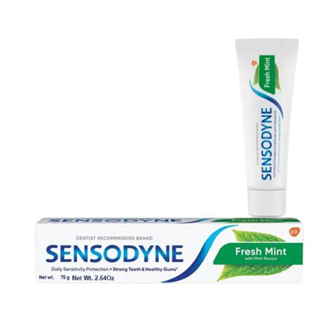 Bulk Order Sensodyne Toothpaste Fresh Mint 75g 264oz 72 Boxes P