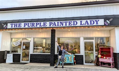 Store Location The Purple Painted Lady