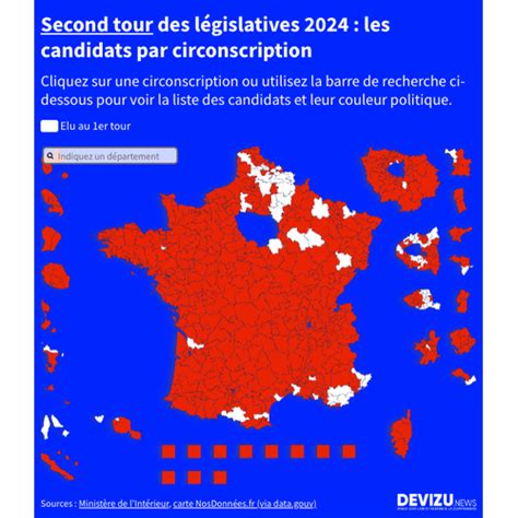 Second Tour Des élections Législatives 2024 Quels Sont Les Candidats