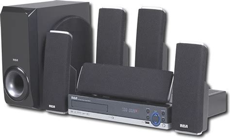 Best Buy Rca 250w 51 Ch Home Theater System With Upconvert Dvd Rtd317w