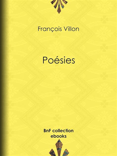 Poésies eBook Villon François Amazon fr Boutique Kindle