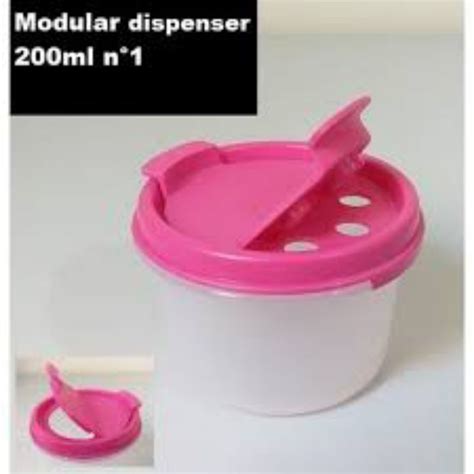 Pote Armazenagem Modular Redondo 200ml Tupperware Shopee Brasil