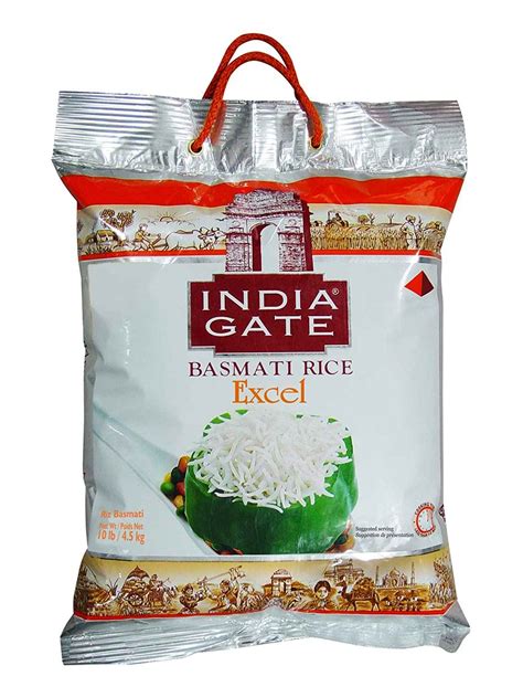 Buy India Gate Excel Basmati Rice 10 Lbs | Par Birdie Foods - Quicklly