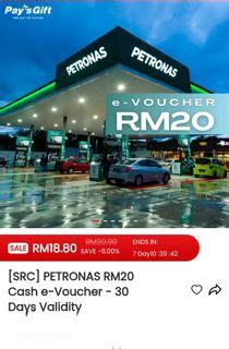 Petronas Rm Paygift Voucher X Tickets Vouchers Vouchers On