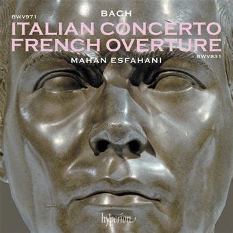 Concerto Italien Ouverture Française Jean Sébastien Bach CD album