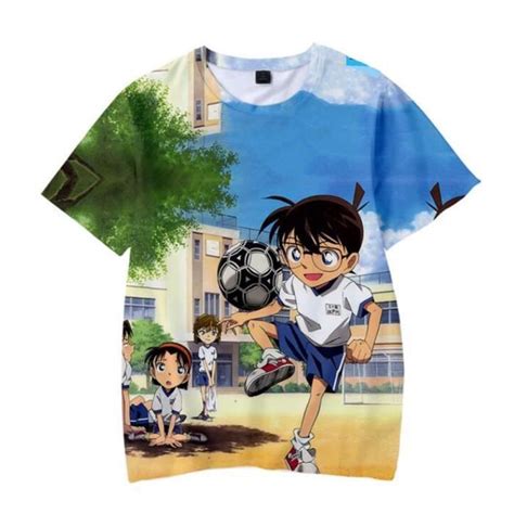 T Shirt Dessin Anim Japon Anime D Tective Conan D T Shirt Imprim