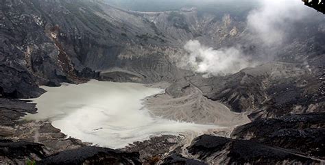 Sulfur Volcano Crater and Smoke, Stock Footage | VideoHive