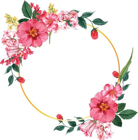 Wedding Bouquets Vector Flower Frame Wedding Bouquets Vector Flowers Flower Frame